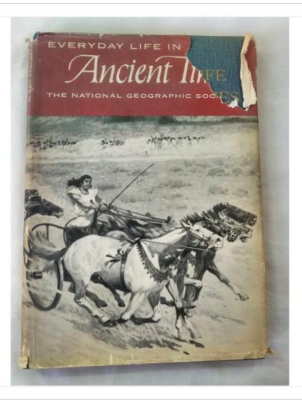 Everyday Life in Ancient Times 1961 Fifth Printing Hardcover Book Vintage Novel